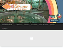 Tablet Screenshot of fishhatcherychiller.com